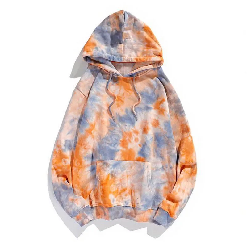 Men Tie Dye 100% Cotton Hoodies Loose Fit Streetwear Style Unisex Hooded Sweatshirts Hip Hop
Men Tie Dye 100% Cotton Hoodies Loose Fit Streetwear Style Unisex Hooded Sweatshirts Hip Hop