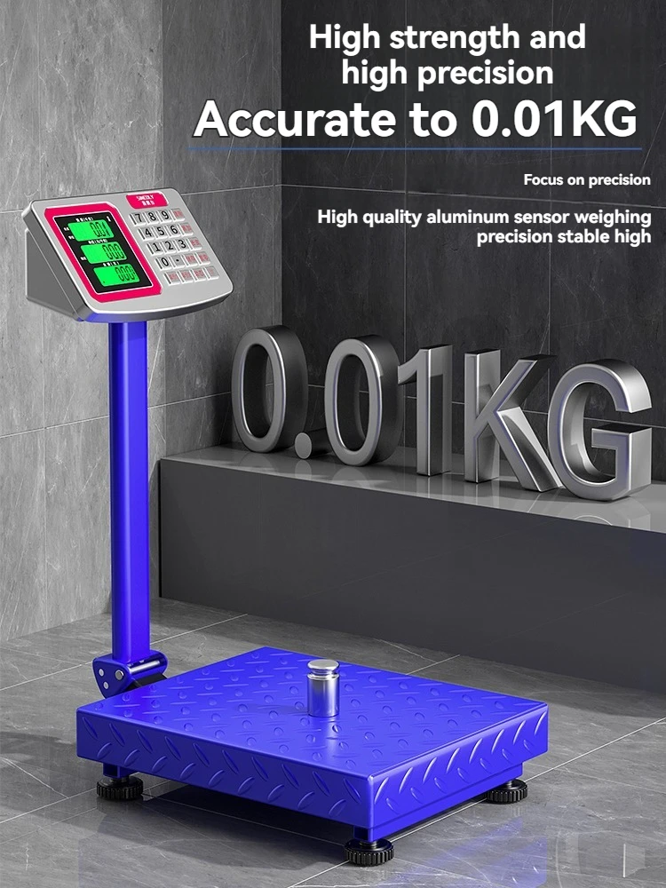 150kg Platform Scale Household Electronic Scale Accurate Electronic Pricing Platform Weighing
150kg Platform Scale Household Electronic Scale Accurate Electronic Pricing Platform Weighing