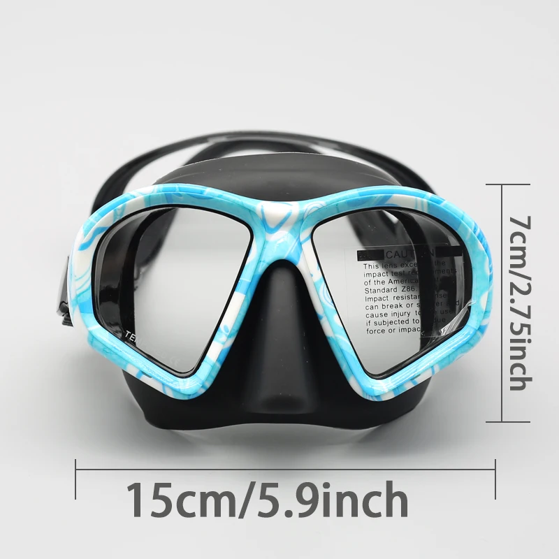 Camouflage Frame Low-Volume Freediving Mask - Anti-Fog Tempered Glass, Liquid Silicone, Adult-Sized Diving Goggles Professional
Camouflage Frame Low-Volume Freediving Mask - Anti-Fog Tempered Glass, Liquid Silicone, Adult-Sized Diving Goggles Professional
