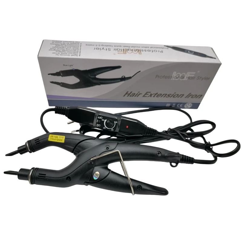 Adjustable Temperature Hair Connectors Keratin Bonding Heat Iron Hair Extension Mini Heating Tip Adjustable keratin Fusion Tools
Adjustable Temperature Hair Connectors Keratin Bonding Heat Iron Hair Extension Mini Heating Tip Adjustable keratin Fusion Tools