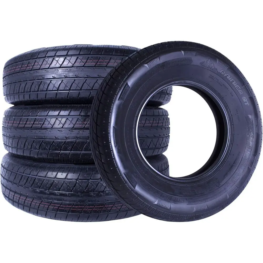 Radial II Premium Trailer Radial Tires - 225/75R15, 117/112L Load Range E, 10-Ply, Black Side Wall
Radial II Premium Trailer Radial Tires - 225/75R15, 117/112L Load Range E, 10-Ply, Black Side Wall