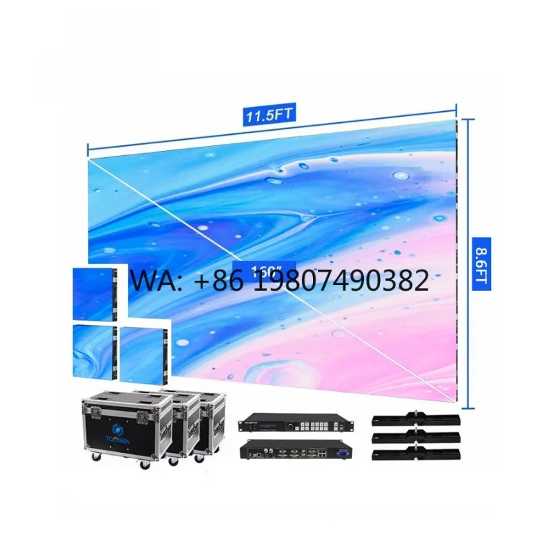 Lightweight Modular Weatherproof LED Display Auto Color Temperature High Bright Rental Panel With Long Service Warranty
Lightweight Modular Weatherproof LED Display Auto Color Temperature High Bright Rental Panel With Long Service Warranty