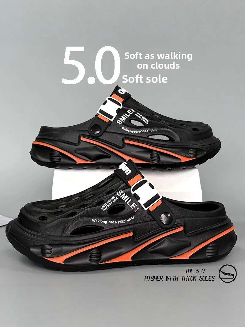 Men's 2026 New Summer Outdoor Anti-slip Breathable Sports Sandals Slippers Wear-Resistant Beach Shoes Slip-On EVA Material
Men's 2026 New Summer Outdoor Anti-slip Breathable Sports Sandals Slippers Wear-Resistant Beach Shoes Slip-On EVA Material