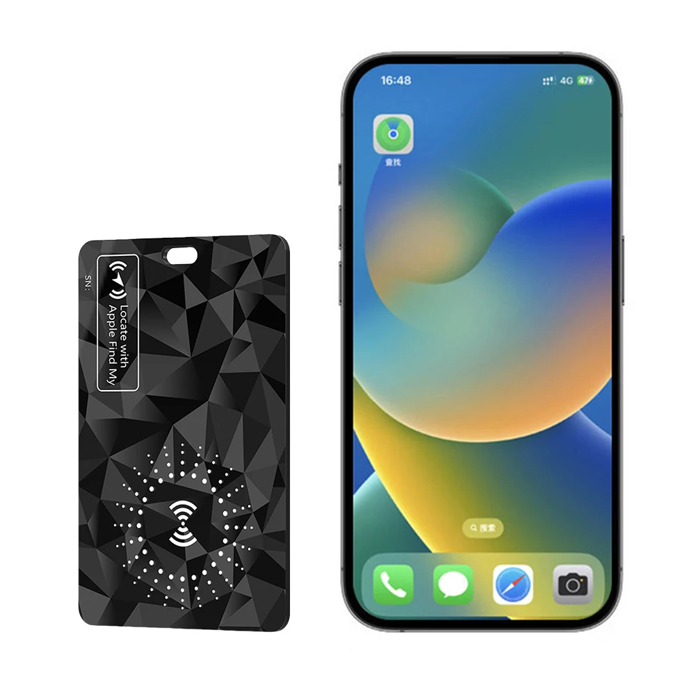 Ультратонкая карта слежения с беспроводной зарядкой работает для Apple Find My IPX68 Водонепроницаемый поиск карт для багажа, кошелька и многого другого
Ультратонкая карта слежения с беспроводной зарядкой работает для Apple Find My IPX68 Водонепроницаемый поиск карт для багажа, кошелька и многого другого