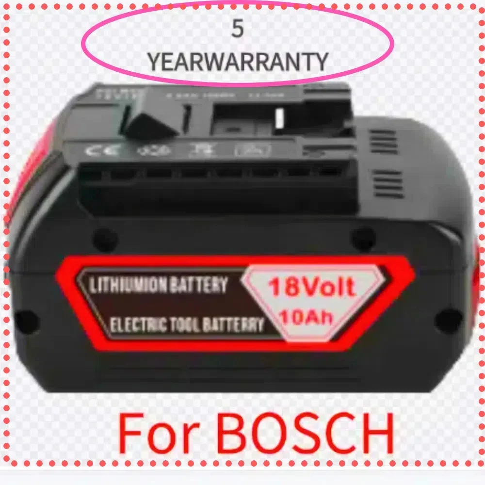 Оригинальный аккумулятор 2025New18V 10.0Ah для Bosch 18V Professional GBA GBH GSR GSB BAT618 BAT609 BAT620, сменный аккумулятор
Оригинальный аккумулятор 2025New18V 10.0Ah для Bosch 18V Professional GBA GBH GSR GSB BAT618 BAT609 BAT620, сменный аккумулятор