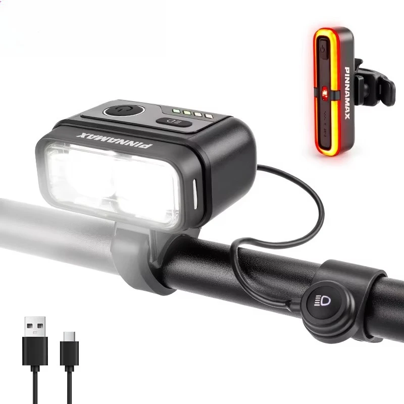 LED Bicycle Riding Headlight & Brake Tail Light Combination Set Large-capacity Battery Waterproof USB Charging Light
LED Bicycle Riding Headlight & Brake Tail Light Combination Set Large-capacity Battery Waterproof USB Charging Light