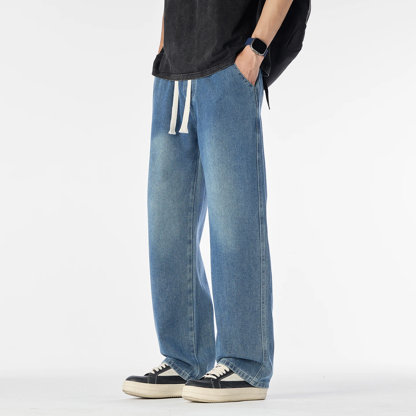 Men's Fashion Jeans Slim Fit Stretch Comfort Spring Autumn Casual Denim Trousers Male Plus Size Washed Full-Length Classic New
Men's Fashion Jeans Slim Fit Stretch Comfort Spring Autumn Casual Denim Trousers Male Plus Size Washed Full-Length Classic New