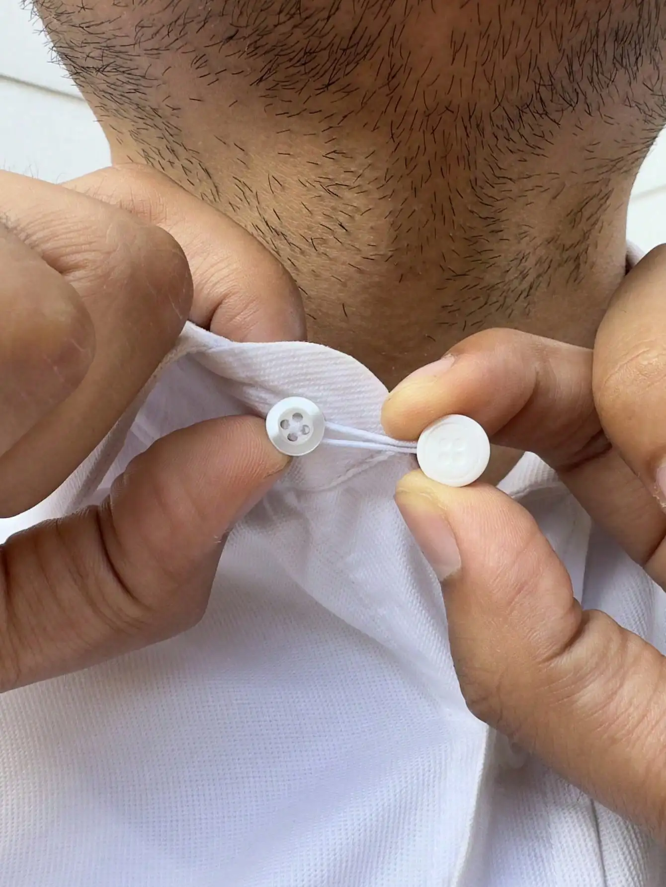 8pcs Men's Cuff And Collar Extenders, Soft & Elastic Design To Relieve Neck Pressure And Solve Tight Formal Shirt Collar Problem
8pcs Men's Cuff And Collar Extenders, Soft & Elastic Design To Relieve Neck Pressure And Solve Tight Formal Shirt Collar Problem