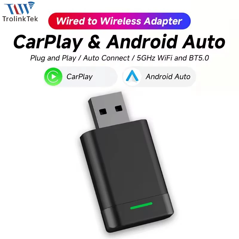 Беспроводной адаптер Carplay 2 в 1 для iPhone и Android Auto, умные автомобильные системы, двухдиапазонный мини-адаптер AI Box для VW, Peugeot, MAZDA, FORD
Беспроводной адаптер Carplay 2 в 1 для iPhone и Android Auto, умные автомобильные системы, двухдиапазонный мини-адаптер AI Box для VW, Peugeot, MAZDA, FORD