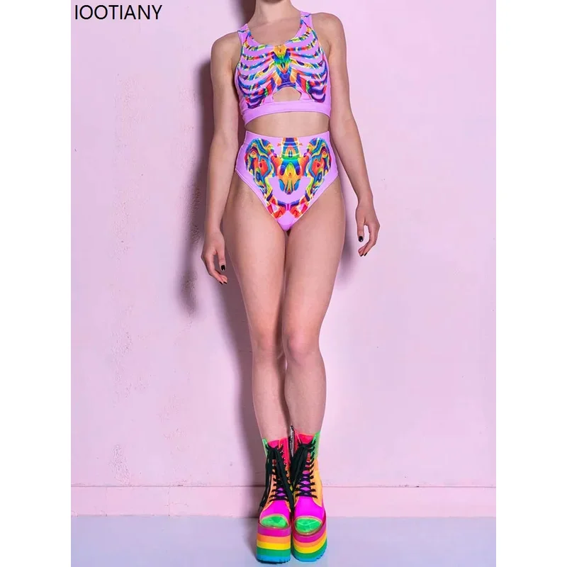 EE01 Halloween Skull Print Cosplay Costume Women Sexy Skull Navel Top Shorts Festival Party Colorful Psychedelic Dress Up RaIo0!
EE01 Halloween Skull Print Cosplay Costume Women Sexy Skull Navel Top Shorts Festival Party Colorful Psychedelic Dress Up RaIo0!