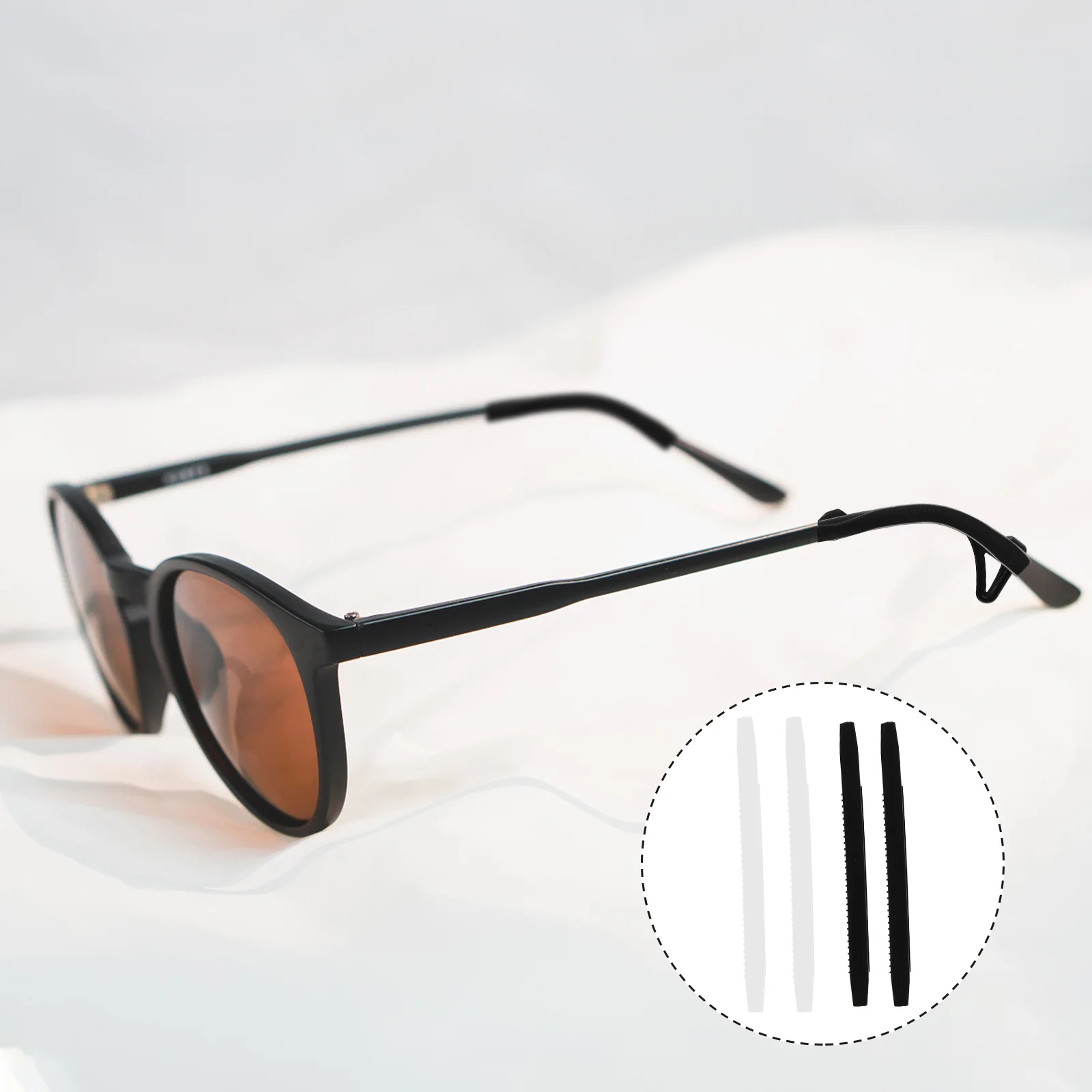 10 Pairs Clear Eyeglasses Temple Tips Non Foot Cover Replacement Sleeve Ear Hook for Running Swimming Sports Anti Skid Leg
10 Pairs Clear Eyeglasses Temple Tips Non Foot Cover Replacement Sleeve Ear Hook for Running Swimming Sports Anti Skid Leg