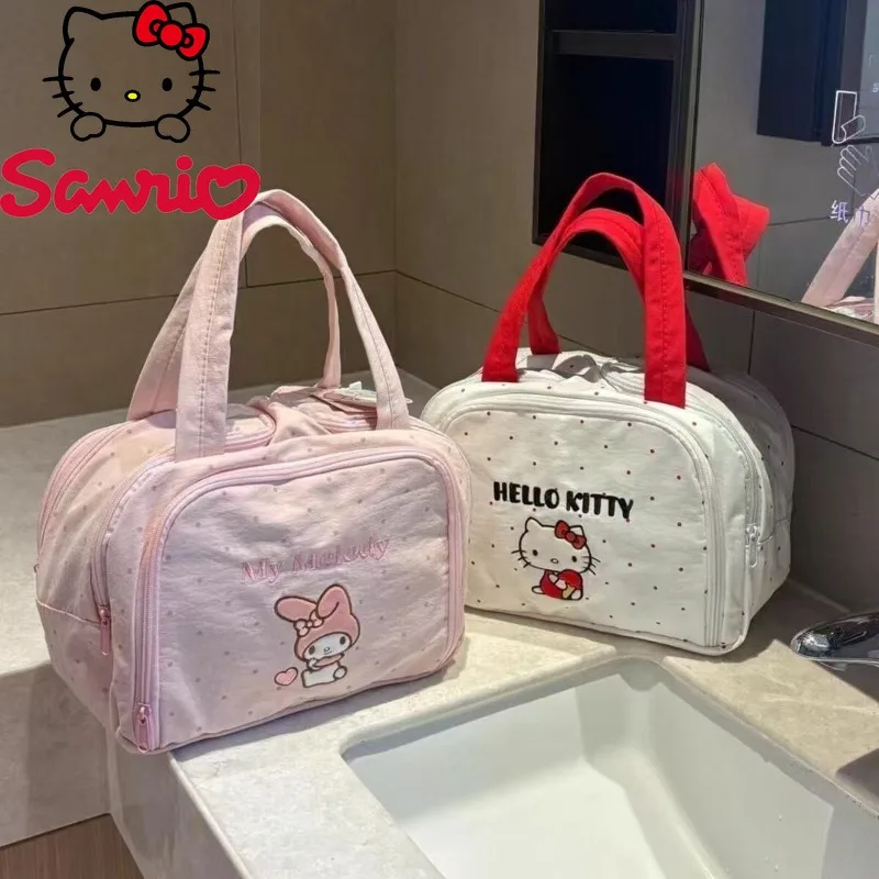 Hello Kitty 2026 New Women's Makeup Bag Fashionable High Quality Multi Layered Storage Bag Large Capacity Travel Toilet Bag
Hello Kitty 2026 New Women's Makeup Bag Fashionable High Quality Multi Layered Storage Bag Large Capacity Travel Toilet Bag