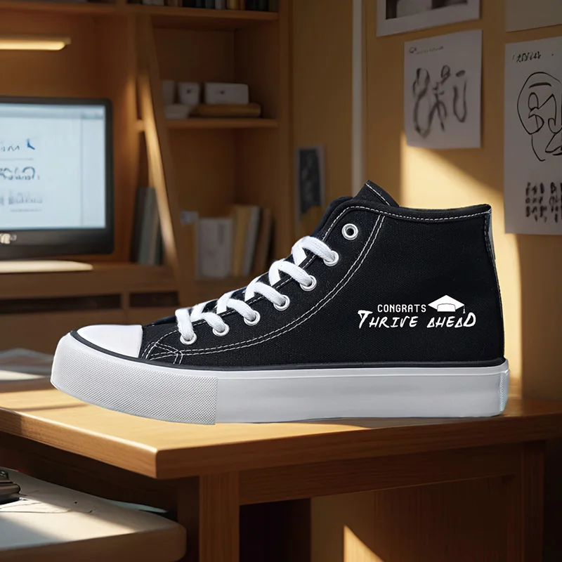 Women's Sports Shoes, Student Sports Enthusiasts, Spring and Summer Women's Canvas Shoes, Bachelor's Hats, High-Top Round Toe Flats Bottom Breathable Vulcanized Shoes, Digital Printing Women's Shoes
Women's Sports Shoes, Student Sports Enthusiasts, Spring and Summer Women's Canvas Shoes, Bachelor's Hats, High-Top Round Toe Flats Bottom Breathable Vulcanized Shoes, Digital Printing Women's Shoes