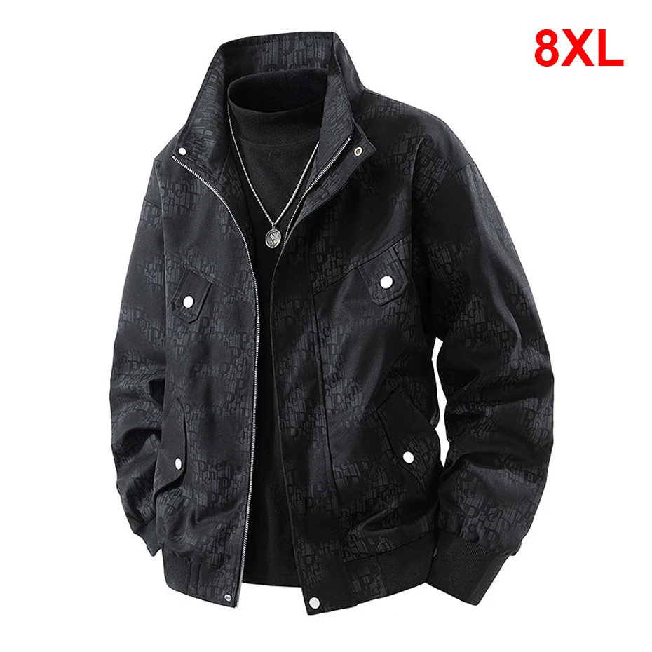 8XL плюс размер куртка-карго мужская модная повседневная куртка с буквенным принтом пальто мужская верхняя одежда большой размер 8XL
8XL плюс размер куртка-карго мужская модная повседневная куртка с буквенным принтом пальто мужская верхняя одежда большой размер 8XL