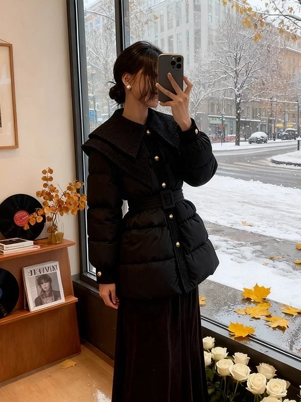 Sli Thiened, хлопковое пальто, женское модное хлопковое пальто с вырезом и воротником, весна-осень, Новое поступление
Sli Thiened, хлопковое пальто, женское модное хлопковое пальто с вырезом и воротником, весна-осень, Новое поступление