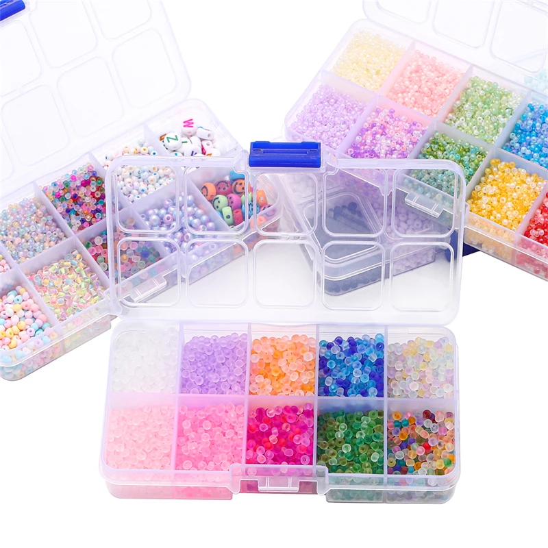 1950-6600Pcs 2/3mm Kit Clear Frosted Czech Glass Seed Beads For Jewelry Making Metal Color Loose Beads Diy Bracelets Accessories
1950-6600Pcs 2/3mm Kit Clear Frosted Czech Glass Seed Beads For Jewelry Making Metal Color Loose Beads Diy Bracelets Accessories