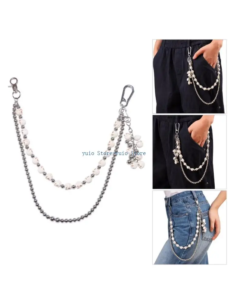 X7XB Gothic Wallet Chain Metal Waist Chain Punk Jeans Accessory For Women Fashion
X7XB Gothic Wallet Chain Metal Waist Chain Punk Jeans Accessory For Women Fashion