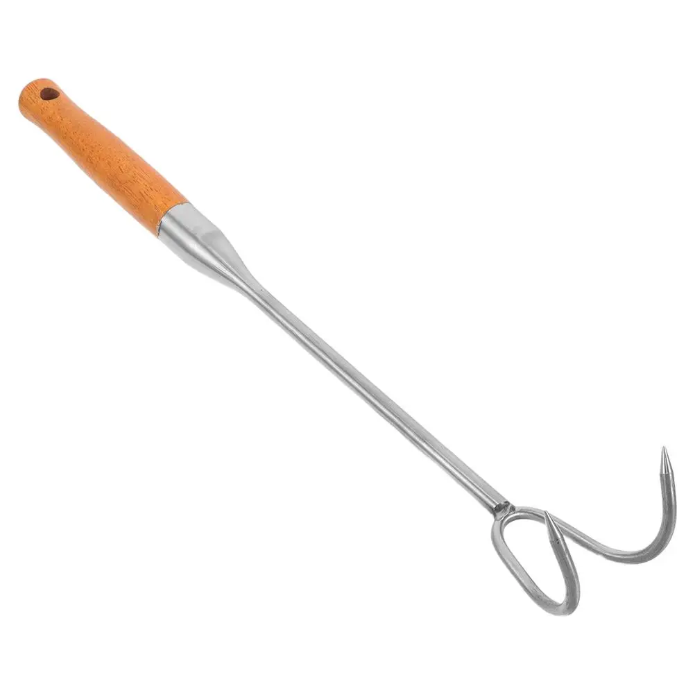 Outdoor Meat Hook Stainless Steel Thickened Design Portable BBQ Camping Food Turner Hook Cooked Steak Flipper Deep Fryer
Outdoor Meat Hook Stainless Steel Thickened Design Portable BBQ Camping Food Turner Hook Cooked Steak Flipper Deep Fryer