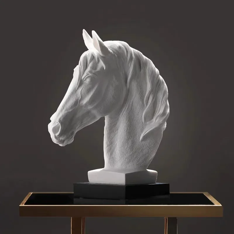 Modern Abstract Geometric Sculpture Resin Horse Head Statue Home Decoration Animal Figurine Room Decoration Ornament 240914
Modern Abstract Geometric Sculpture Resin Horse Head Statue Home Decoration Animal Figurine Room Decoration Ornament 240914