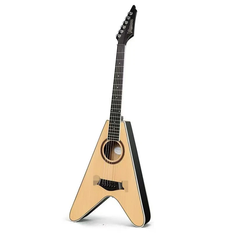 High Quality 32-Inch All Solid Spruce Electro-Acoustic Travel Guitar with Vibration Pickup for Music Use
High Quality 32-Inch All Solid Spruce Electro-Acoustic Travel Guitar with Vibration Pickup for Music Use