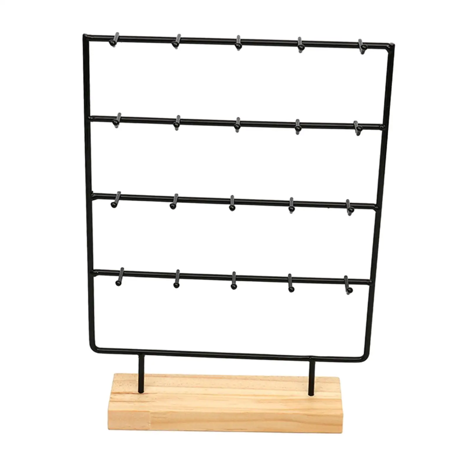 Jewelry Display Stand with 20 Hooks Earring Stand Jewelry Holder for Earring Cards Necklace Ring Hanging Home Organization
Jewelry Display Stand with 20 Hooks Earring Stand Jewelry Holder for Earring Cards Necklace Ring Hanging Home Organization