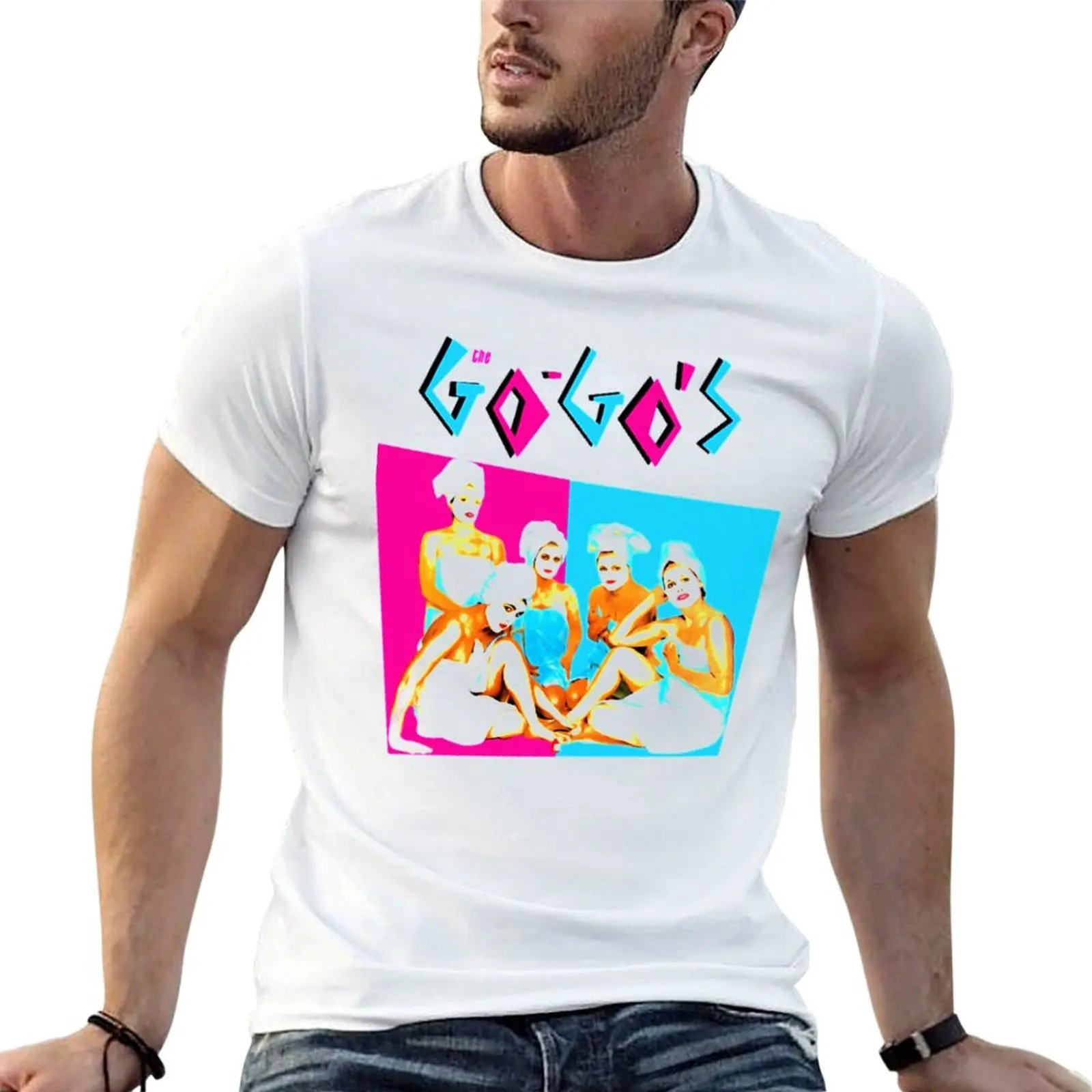 The Go Gos T-Shirt t shirt man designer t shirt men 100% cotton luxury brand T-Shirt
The Go Gos T-Shirt t shirt man designer t shirt men 100% cotton luxury brand T-Shirt