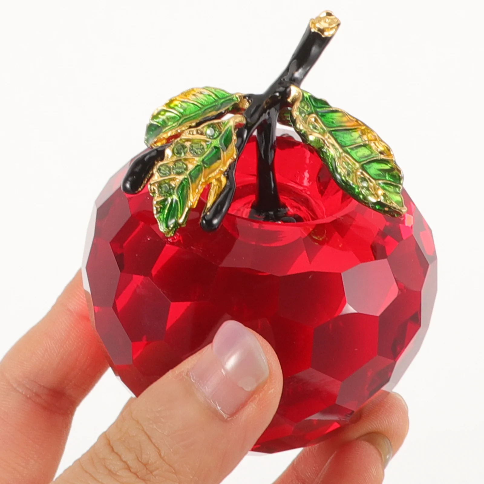Crystal Apple Desktop Ornament Decorative Crystal Adornment for Office Home Car Hotel Living Room Decor Desktop Ornament
Crystal Apple Desktop Ornament Decorative Crystal Adornment for Office Home Car Hotel Living Room Decor Desktop Ornament