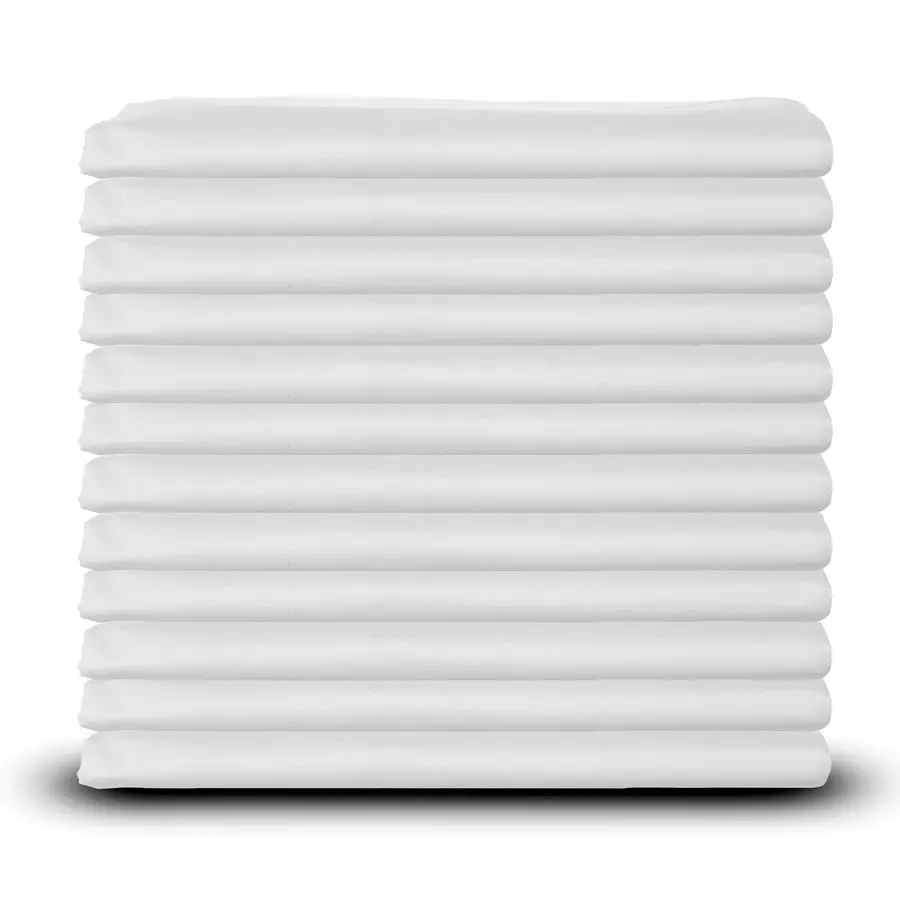 Набор из 12 белых хлопковых наволочек размера King Size, высококачественные наволочки с плотностью ткани T200, элегантные с двойной строчкой T-образной формы.
Набор из 12 белых хлопковых наволочек размера King Size, высококачественные наволочки с плотностью ткани T200, элегантные с двойной строчкой T-образной формы.