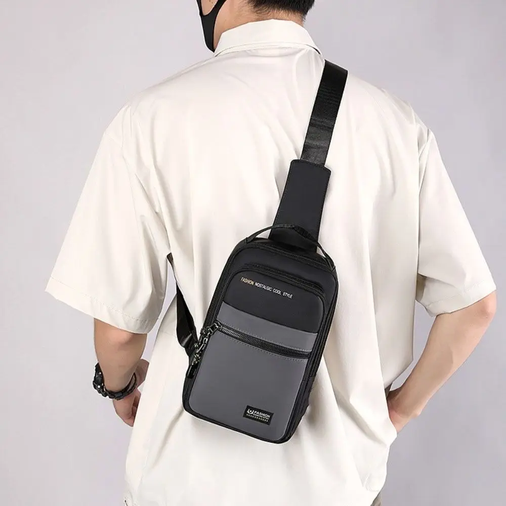 Oxford Cloth Men's Chest Bag Multifunctional Large Capacity Crossbody Bag Sling Bag Adjustable Shoulder Sports Shoulder Bag
Oxford Cloth Men's Chest Bag Multifunctional Large Capacity Crossbody Bag Sling Bag Adjustable Shoulder Sports Shoulder Bag