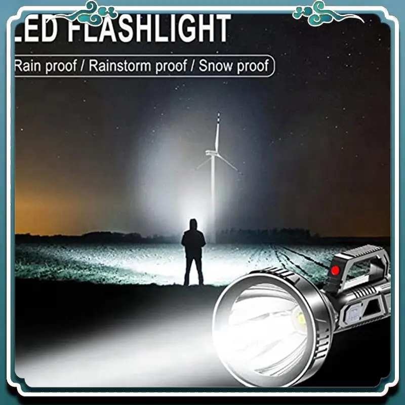Reliable Portable 90000LED Super Bright Spotlight Flashlight, 4 Light Modes Camping Handheld Home, USB Rechargeable
Reliable Portable 90000LED Super Bright Spotlight Flashlight, 4 Light Modes Camping Handheld Home, USB Rechargeable