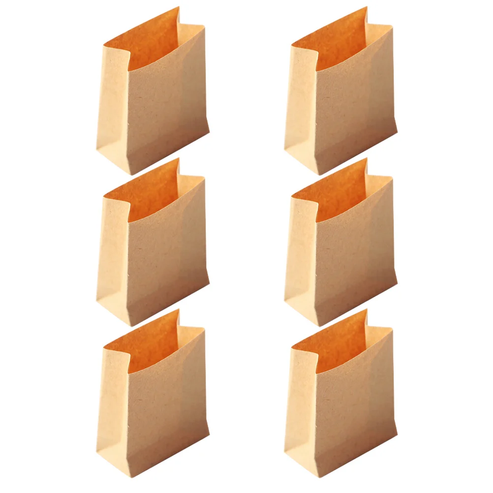 6 Pcs Dolly Dollhouse Paper Bag Cookie Packaging Bags Packing Model Miniature Bread Wrapping
6 Pcs Dolly Dollhouse Paper Bag Cookie Packaging Bags Packing Model Miniature Bread Wrapping