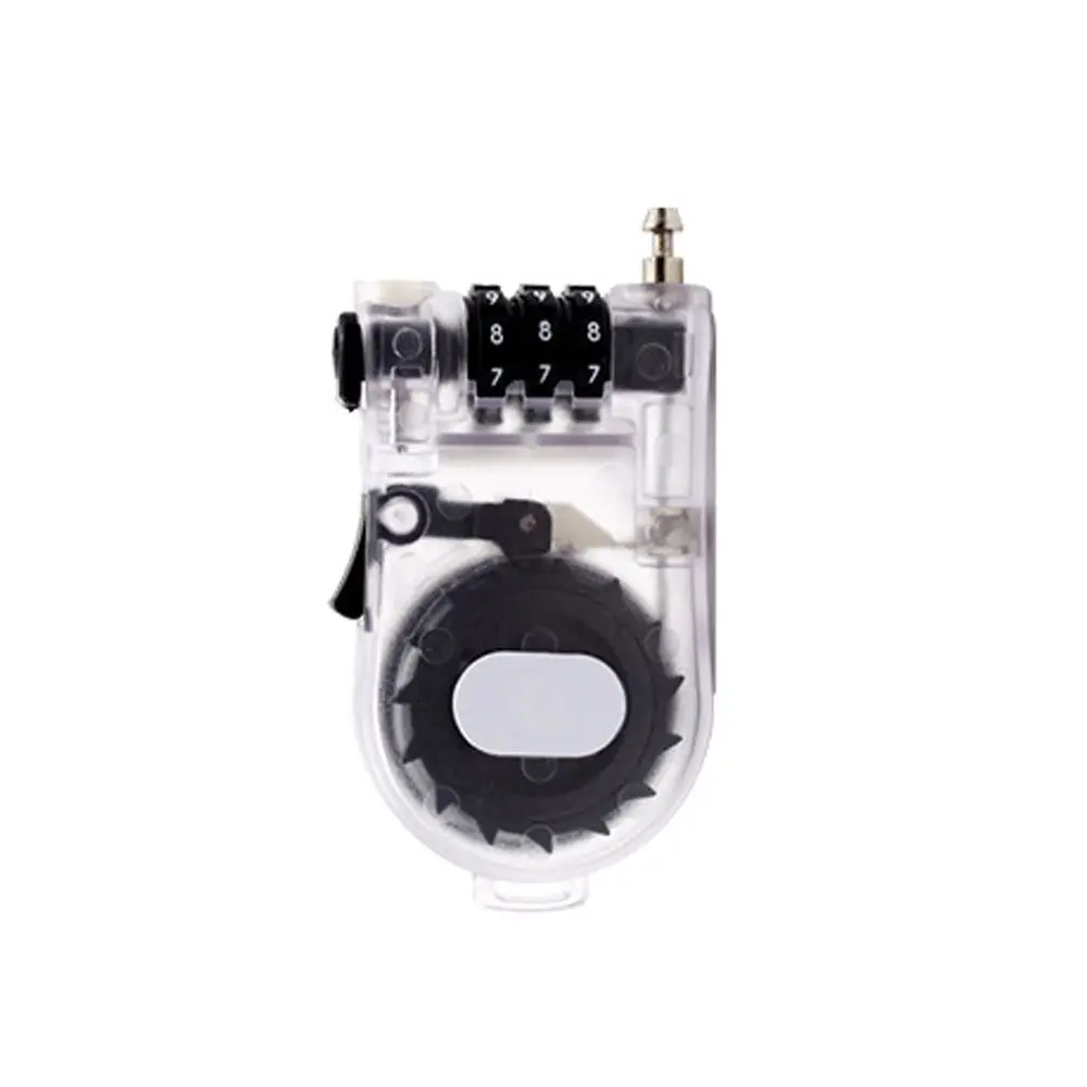 3-Digits Safety Anti-theft Bicycle Lock Travel Accessories Motorcycle Helmet Lock Password Padlock Luggage Combination Lock
3-Digits Safety Anti-theft Bicycle Lock Travel Accessories Motorcycle Helmet Lock Password Padlock Luggage Combination Lock