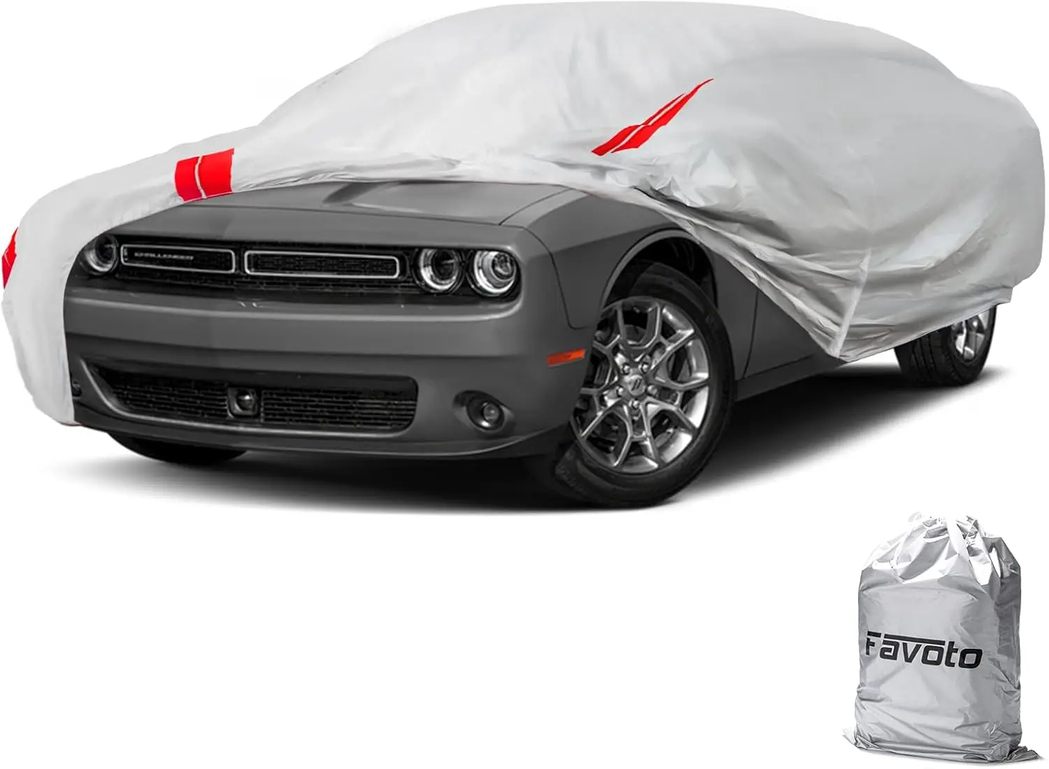 Водонепроницаемый чехол для автомобиля Dodge Challenger (2008-2024) - Защита от всех погодных условий из ткани Оксфорд со светоотражающими полосами
Водонепроницаемый чехол для автомобиля Dodge Challenger (2008-2024) - Защита от всех погодных условий из ткани Оксфорд со светоотражающими полосами