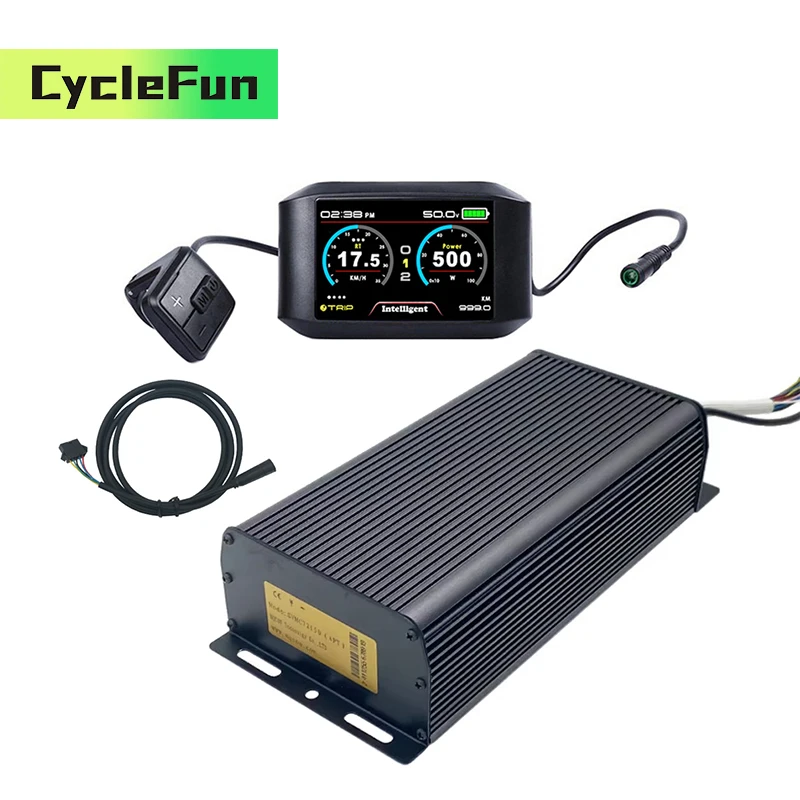 Контроллер Sabvoton SVMC72100-APT V2, 100 А постоянного тока с TFT 750C APT-дисплеем для 2000 Вт, мотор-концентратор, электрический скутер, мотоцикл, квадроцикл, электровелосипед
Контроллер Sabvoton SVMC72100-APT V2, 100 А постоянного тока с TFT 750C APT-дисплеем для 2000 Вт, мотор-концентратор, электрический скутер, мотоцикл, квадроцикл, электровелосипед