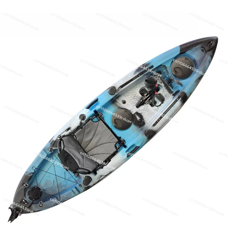 2.85 meters new single pedal boat plastic rotational molding kayak Luya fishing foot stepping power boat
2.85 meters new single pedal boat plastic rotational molding kayak Luya fishing foot stepping power boat