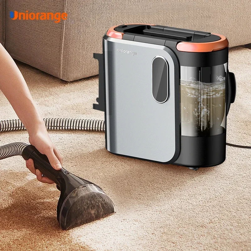Uniorange carpet cleaning machine Portable wet and dry vacuum cleaner Handheld professional fabric sofa steam carpet cleaner
Uniorange carpet cleaning machine Portable wet and dry vacuum cleaner Handheld professional fabric sofa steam carpet cleaner