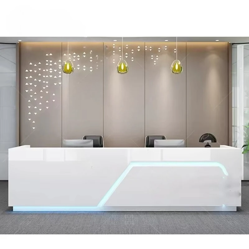 Customized Modern White Marble Led Light Cash Counter Reception Counter For Shop
Customized Modern White Marble Led Light Cash Counter Reception Counter For Shop
