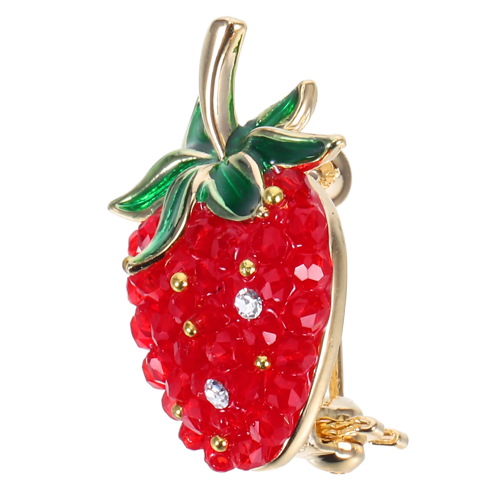 Red Strawberry Brooch Artificial Crystal Lapel Pin Fruit Badge for Women Clothes Jackets Backpacks Hats Red Strawberry Pin
Red Strawberry Brooch Artificial Crystal Lapel Pin Fruit Badge for Women Clothes Jackets Backpacks Hats Red Strawberry Pin