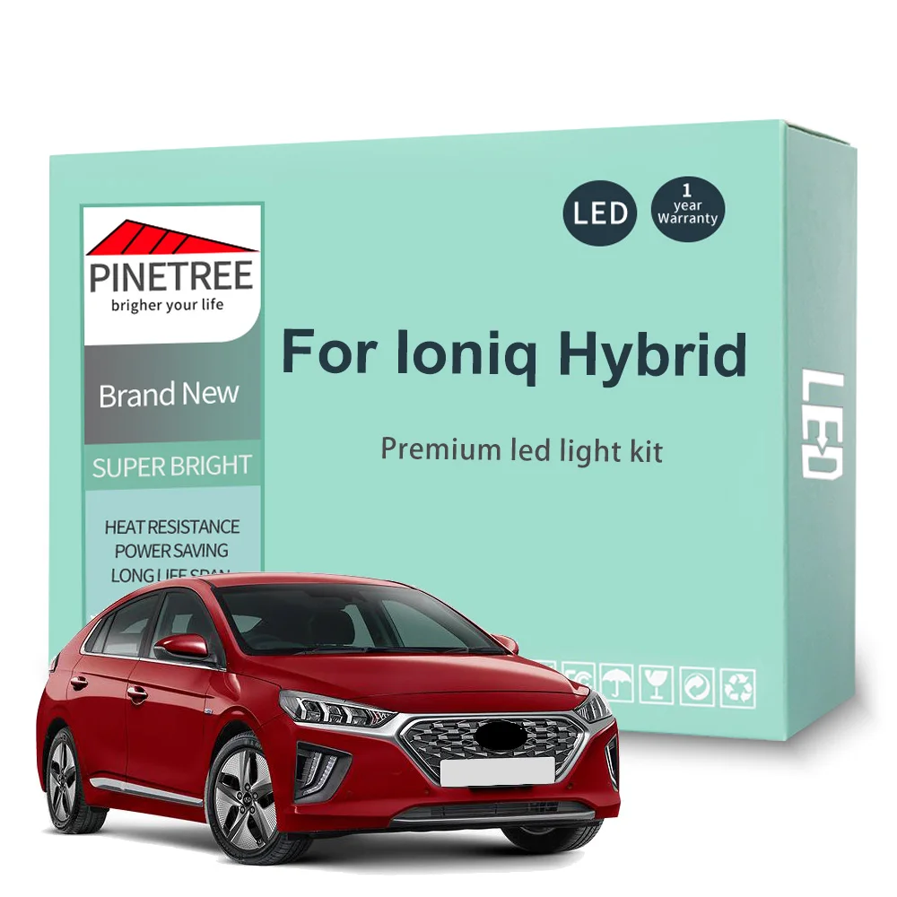 10Pc Car Led Interior Light Kit For Hyundai Ioniq Hybrid 2016-2022 LED Bulbs Dome Vanity Mirror Lamp Canbus
10Pc Car Led Interior Light Kit For Hyundai Ioniq Hybrid 2016-2022 LED Bulbs Dome Vanity Mirror Lamp Canbus