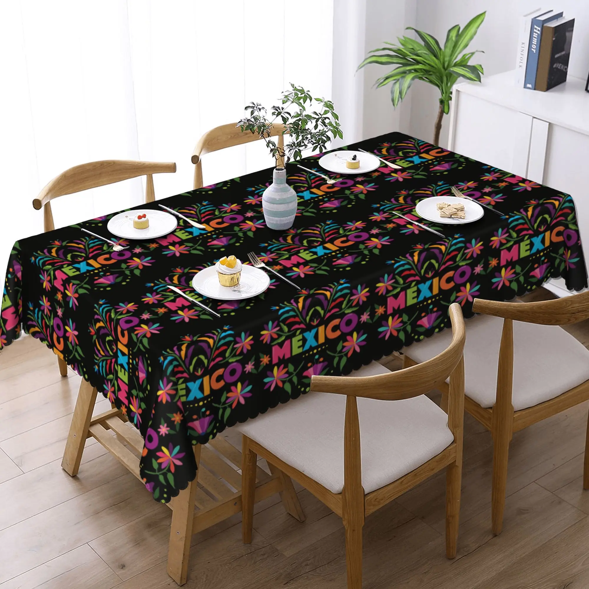 Custom Colorful Mexican Traditional Pattern Rectangular Tablecloth Oilproof Table Cover for Dining Events Table Cloth
Custom Colorful Mexican Traditional Pattern Rectangular Tablecloth Oilproof Table Cover for Dining Events Table Cloth