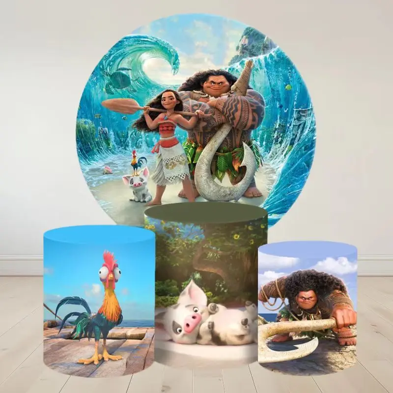 Hasbro Moana Maui Cylinder Plinth Cover Round Photo Backdrop Birthday Party Dessert Table Photography For Background Photoshoot
Hasbro Moana Maui Cylinder Plinth Cover Round Photo Backdrop Birthday Party Dessert Table Photography For Background Photoshoot