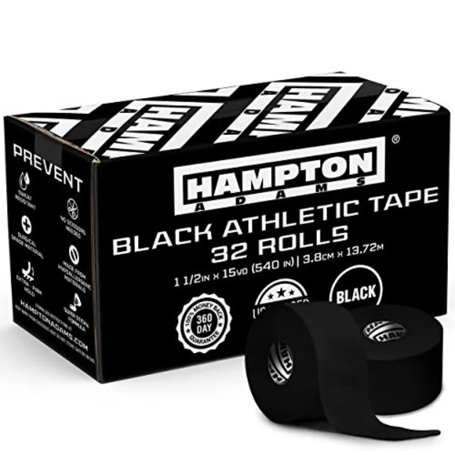 As Seen on Shark Tank Original Bulk Athletic Tape 32-Pack 45 Feet Rolls NO Sticky Residue and Easy to Tear Perfect for Sports A
As Seen on Shark Tank Original Bulk Athletic Tape 32-Pack 45 Feet Rolls NO Sticky Residue and Easy to Tear Perfect for Sports A