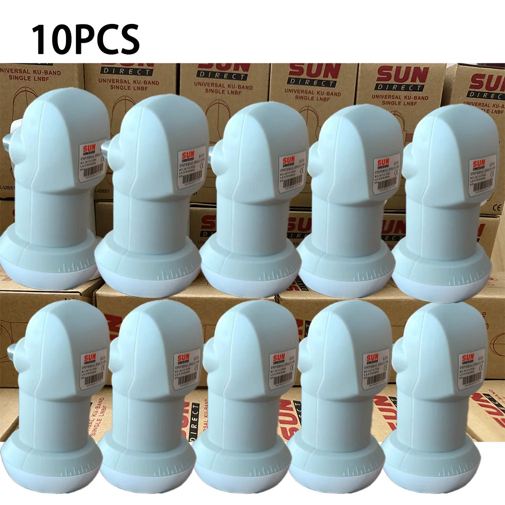 10PCS Universal KU Band LNB Signal Digital Satellite Dish LNB 9,75/10,6 ГГц линейная поляризация Linear Converter Wholesale
10PCS Universal KU Band LNB Signal Digital Satellite Dish LNB 9,75/10,6 ГГц линейная поляризация Linear Converter Wholesale