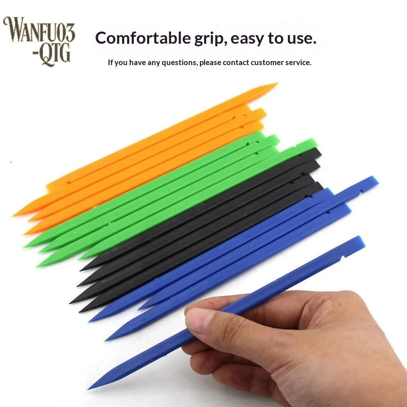 New 10Pcs 15.2*0.6cm Anti-Static Plastic Spudger Opener Pry Opening Tools Kit For Phone/Pad Tablets Laptop PC Disassembly Repair
New 10Pcs 15.2*0.6cm Anti-Static Plastic Spudger Opener Pry Opening Tools Kit For Phone/Pad Tablets Laptop PC Disassembly Repair