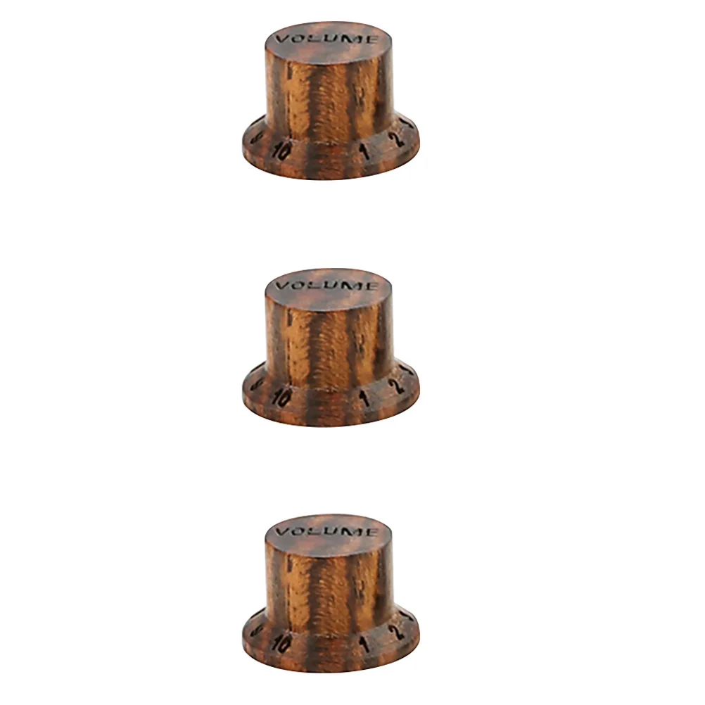 3 Pcs Wooden Guitar Knobs Accessory Accessories Practical Instrument Guitars Volume Control Amp for Electric
3 Pcs Wooden Guitar Knobs Accessory Accessories Practical Instrument Guitars Volume Control Amp for Electric