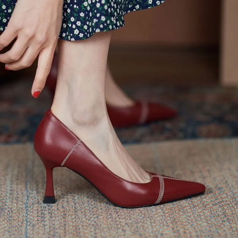 2024 Zipper Design Spring Thin Heel Fashion Real Fashion Casual Club Party Wedding High Heel Shoes Stiletto Women Heels Shoes
2024 Zipper Design Spring Thin Heel Fashion Real Fashion Casual Club Party Wedding High Heel Shoes Stiletto Women Heels Shoes