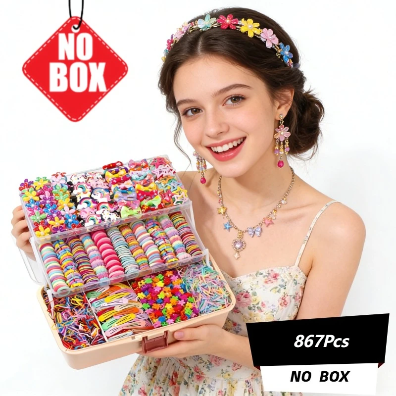 867Pcs Morandi Color Hair Claw Clips & Hair Bands Set, Elegant Heart Flower Design, Soft Wrinkle-resistant Elastic Bands, Random Color, Fashion Hair Accessories for Women, Suitable for School Home Outdoor Birthday
867Pcs Morandi Color Hair Claw Clips & Hair Bands Set, Elegant Heart Flower Design, Soft Wrinkle-resistant Elastic Bands, Random Color, Fashion Hair Accessories for Women, Suitable for School Home Outdoor Birthday