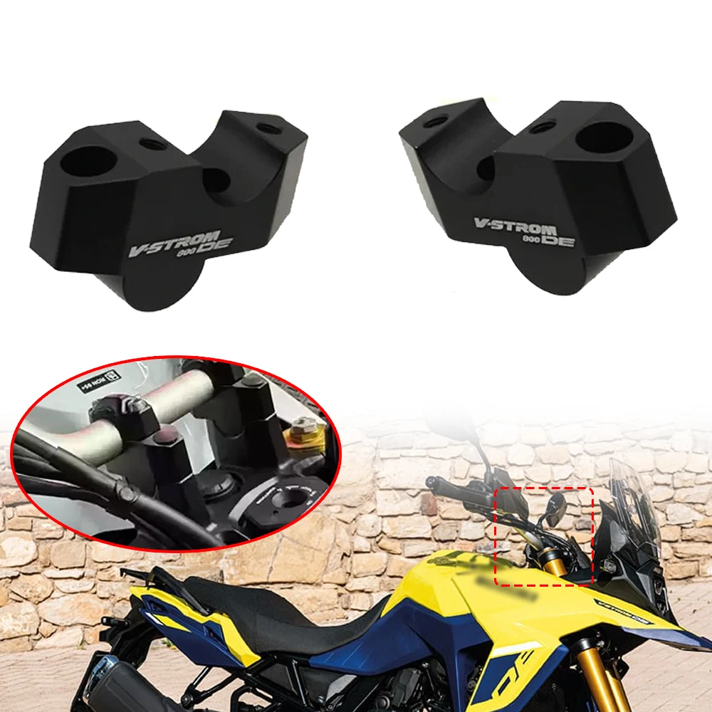 Fit For Suzuki V-STROM 800DE DL800 2023 2024 Motorcycle CNC Handlebar Back Move Mount Accessories VSTROM 800 DE Handlebar Riser
Fit For Suzuki V-STROM 800DE DL800 2023 2024 Motorcycle CNC Handlebar Back Move Mount Accessories VSTROM 800 DE Handlebar Riser