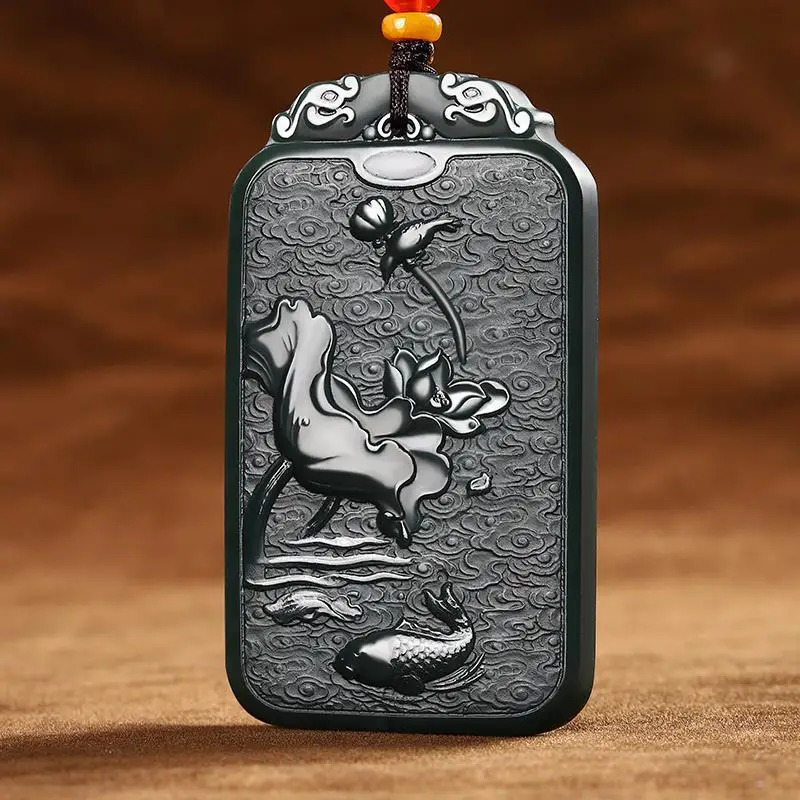 Natural Hetian Fine Material Continuous Prosperity Pagoda Qing Jade Fish Pendant
Natural Hetian Fine Material Continuous Prosperity Pagoda Qing Jade Fish Pendant