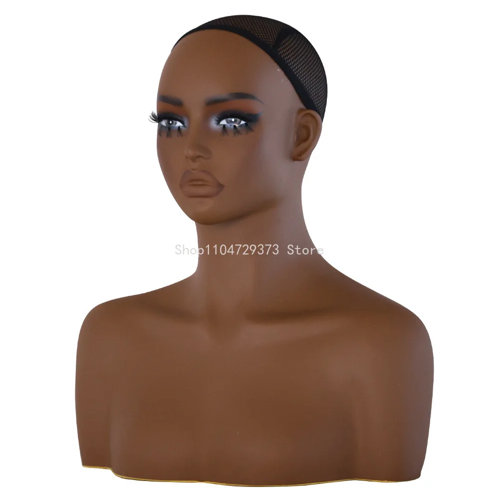 Pvc Mannequin Head With Shoulders Realistic Wigs Display Head With Freckle Dummy Head For Wigs Female Manikin
Pvc Mannequin Head With Shoulders Realistic Wigs Display Head With Freckle Dummy Head For Wigs Female Manikin